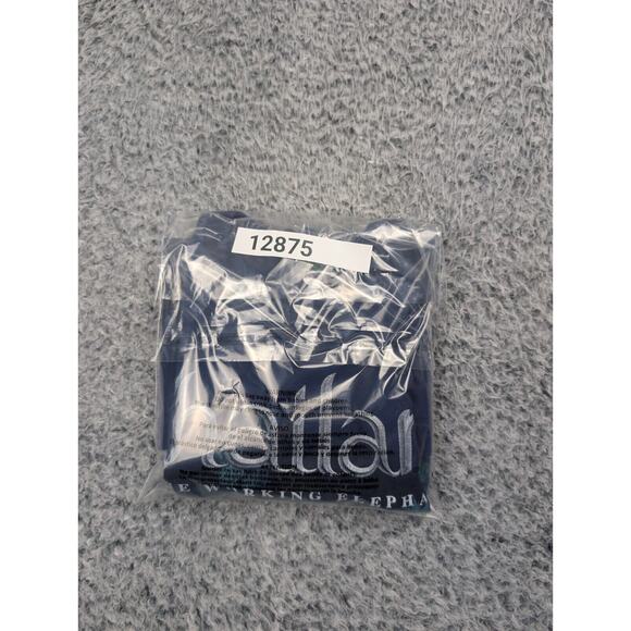 Thailand Shirt Adult Medium Blue Working Elephants Tourist Destination Graphic - Picture 6 of 6